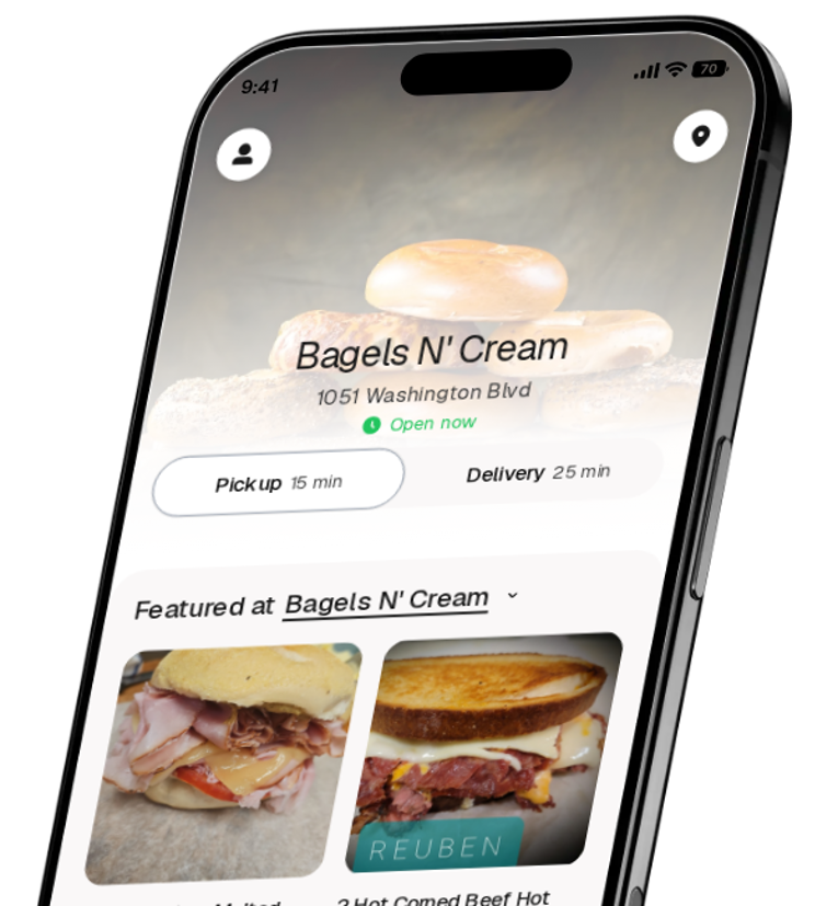 Bagels N' Cream app preview