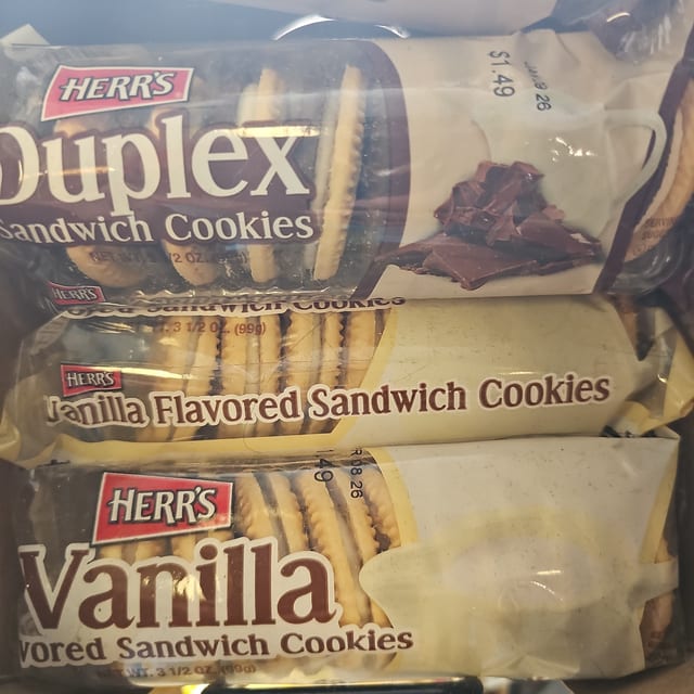 Herrs Cookies.