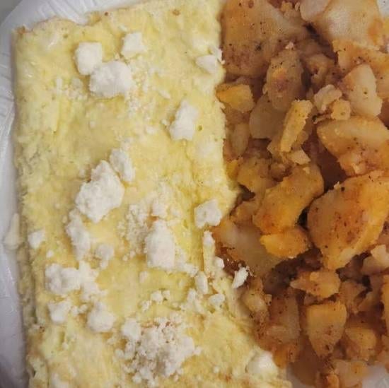 Feta Cheese Omlette.